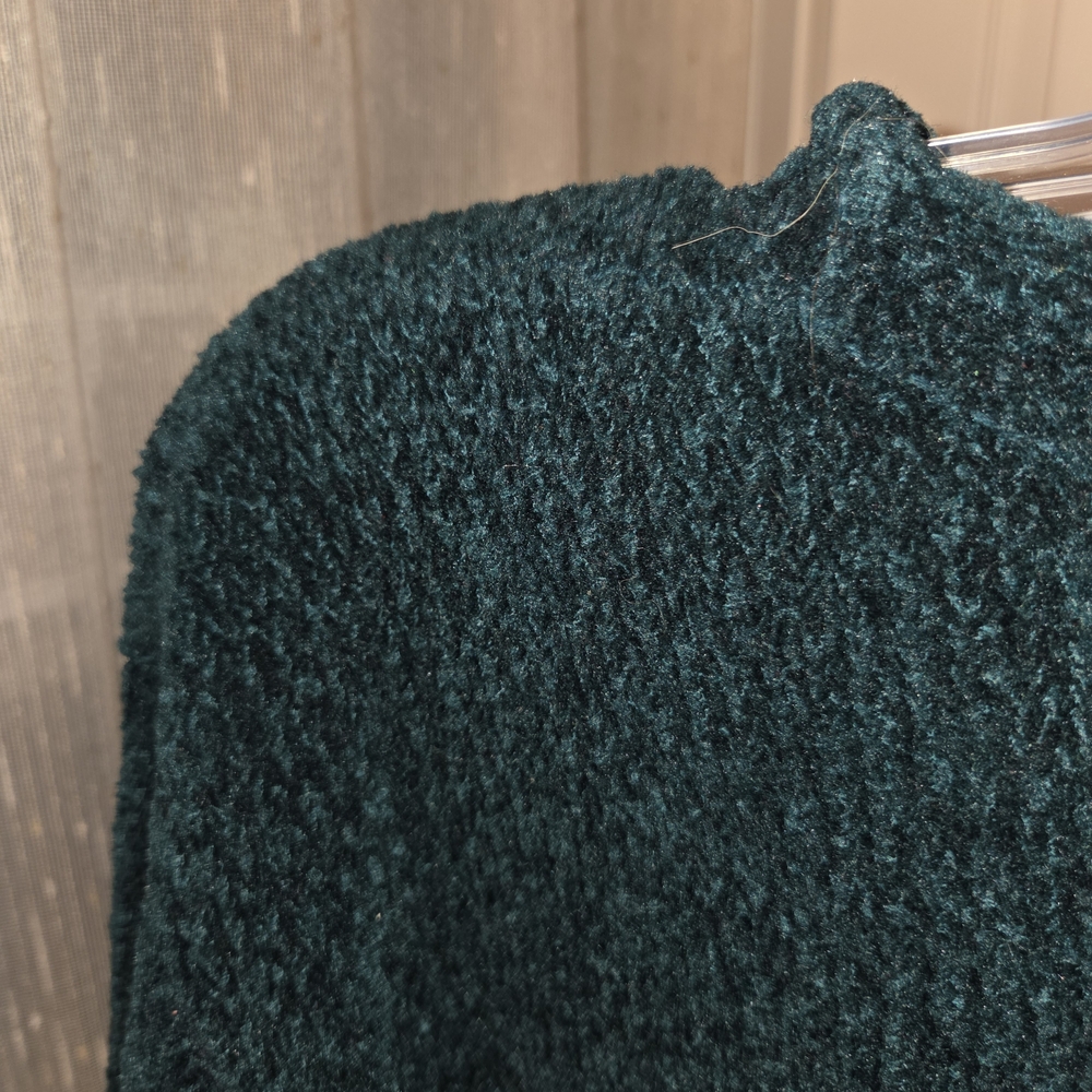 Cozy Teal Women's Crew Neck Sweater